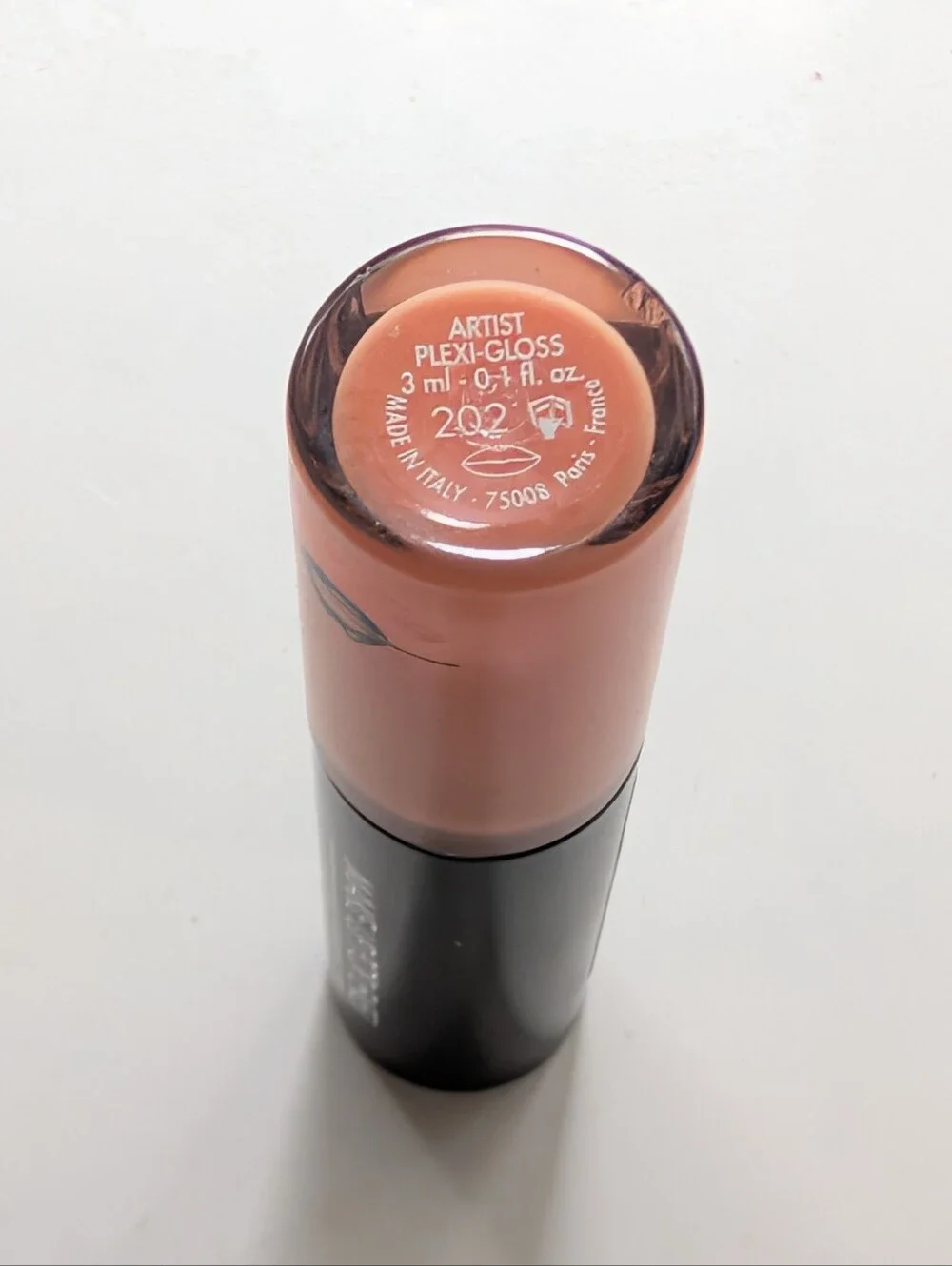 Make Up For Ever Artist Plexi Gloss Lip Lacquer #202 Sweet Pink Travel Size 3ML